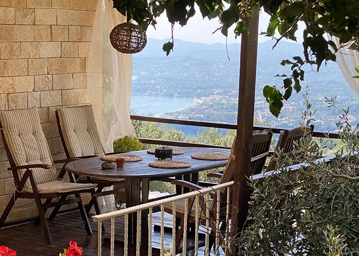 Lorantina Sea View Holiday House In Corfu - Near Barbati Beach