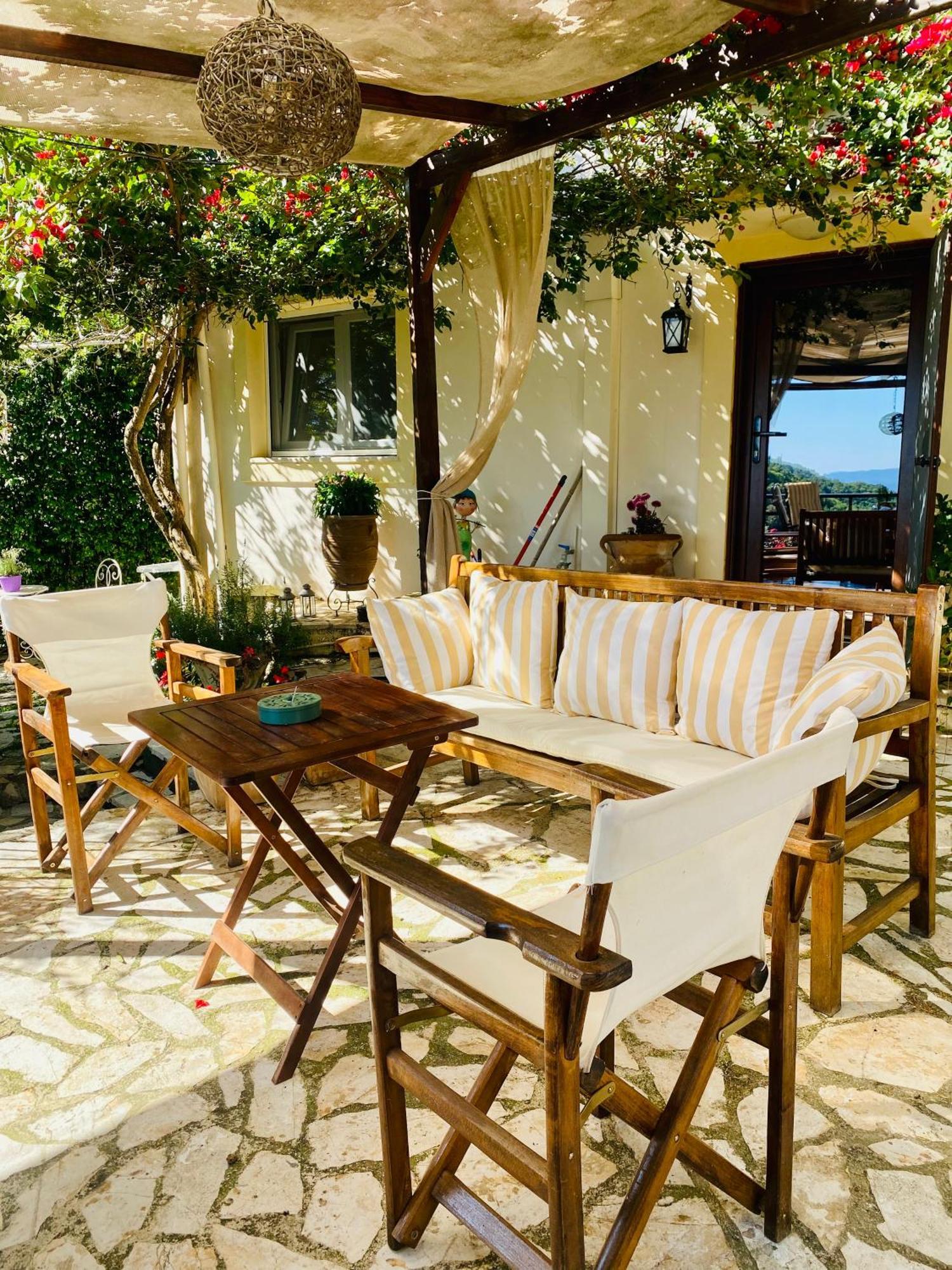 Lorantina Sea View Holiday House In Corfu - Near Barbati Beach Country house